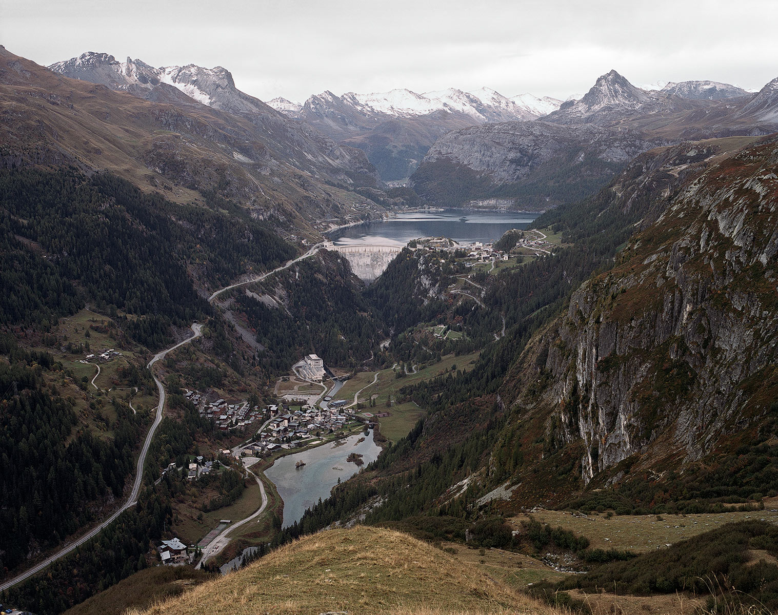 Barrage de Tignes les Brevières, Tarentaise - 2007