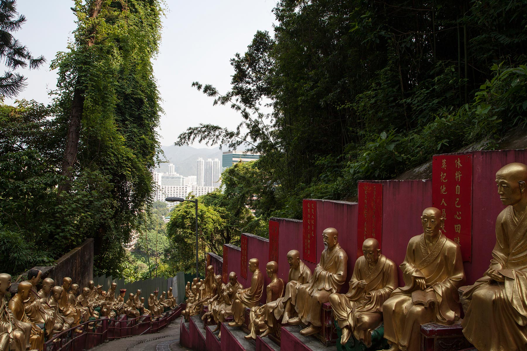 Sha Tin, le Temple aux 10000 Bouddhas