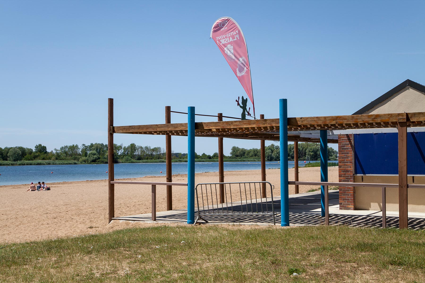 Lac d'Amance, plage de Dienville, Aube - 2020
