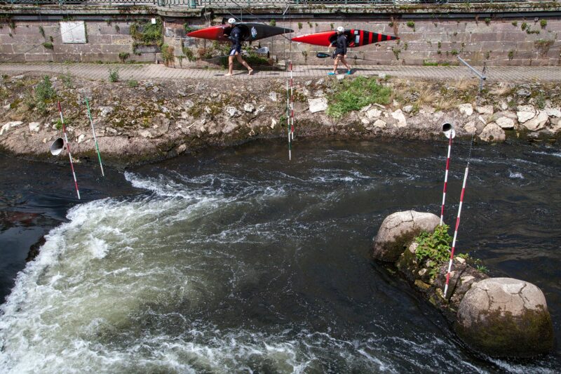 La Moselle à Épinal, Vosges - 2020