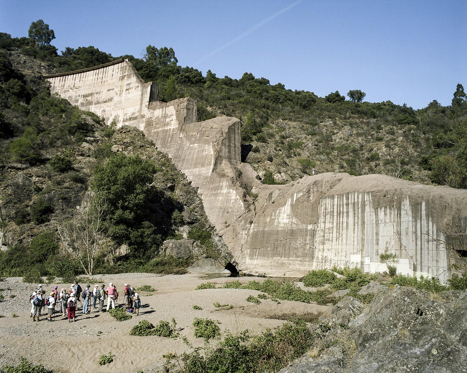 Barrage de Malpasset sur le Reyran, Var - 2015