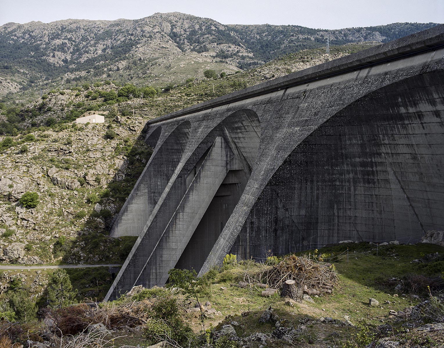 Barrage de Calacuccia sur le Cavo, Corse - 2014