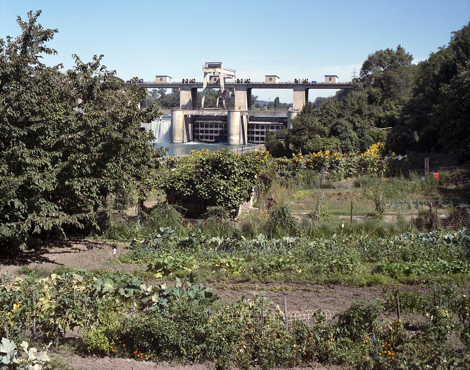 Barrage de Châteauneuf sur Isère, Drôme - 2010