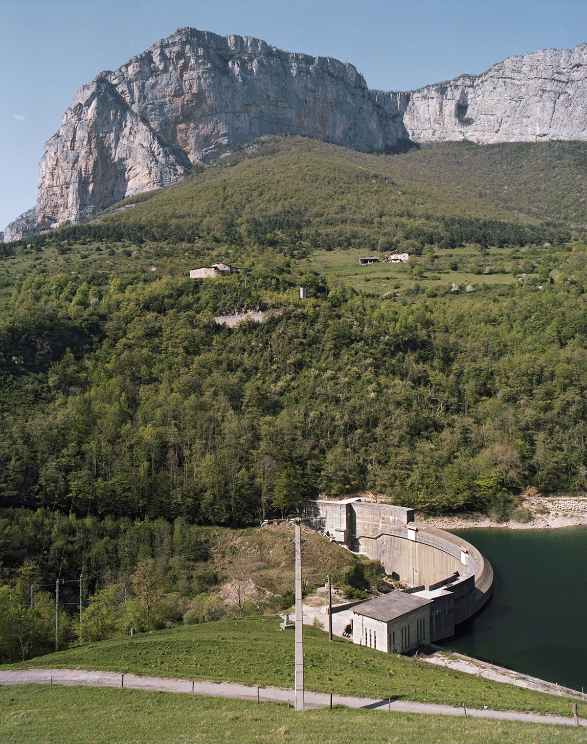 Barrage de Choranche sur la Bourne, Vercors - 2011