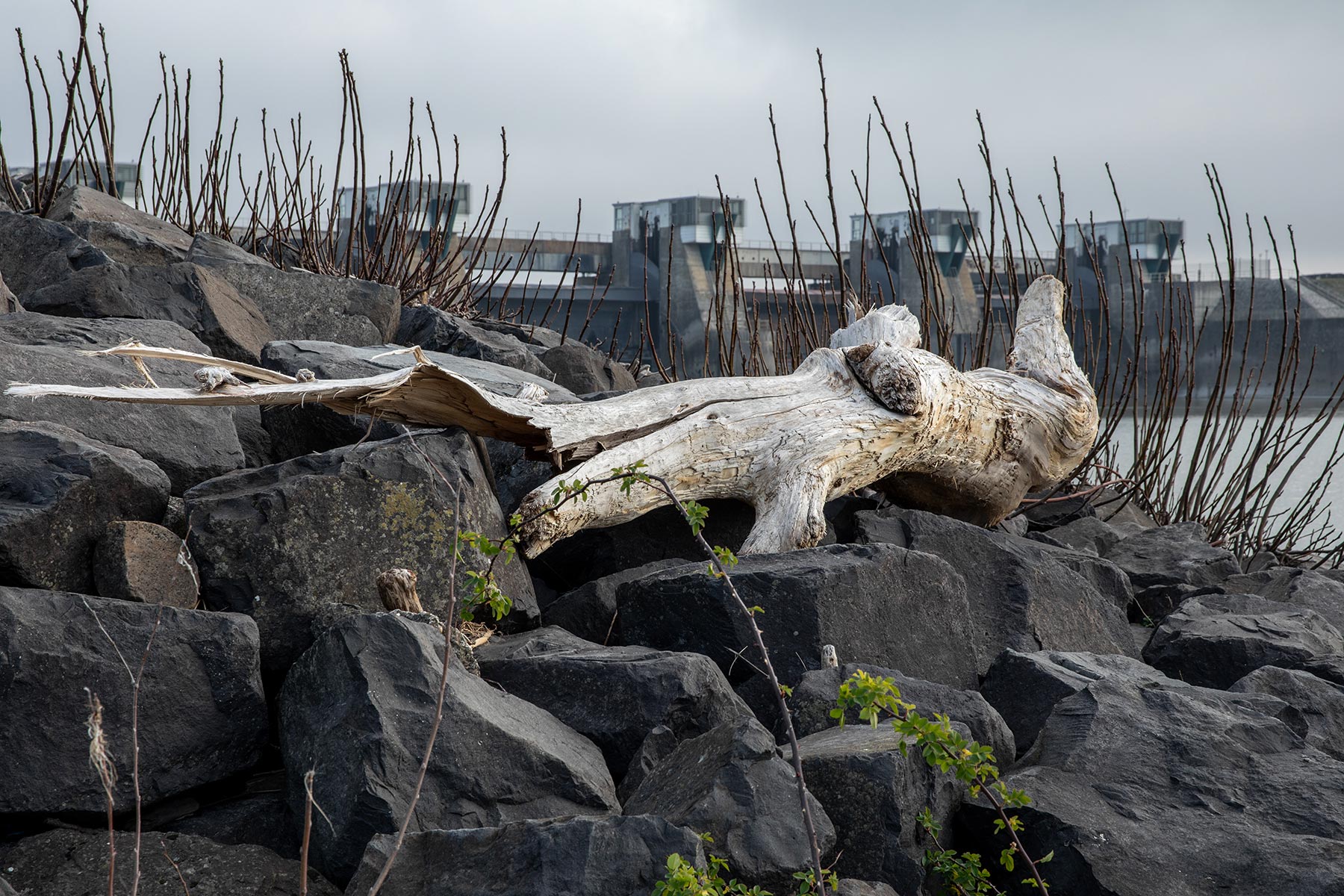 Barrage de Rochemaure sur le Rhône, Ardèche - 2024