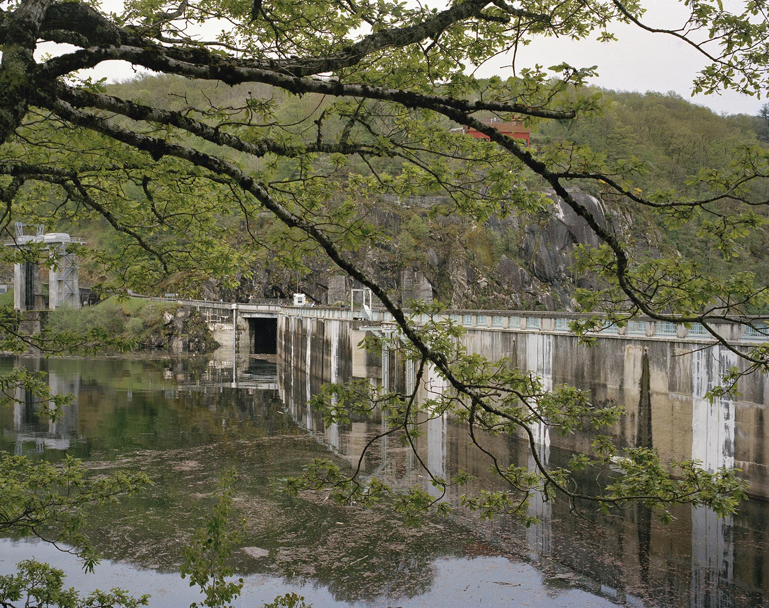 Barrage de Sarrans sur la Truyère, Aveyron - 2013