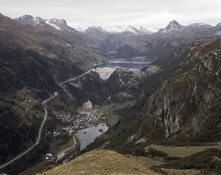 Barrage de Tignes, les Brévières - 2007