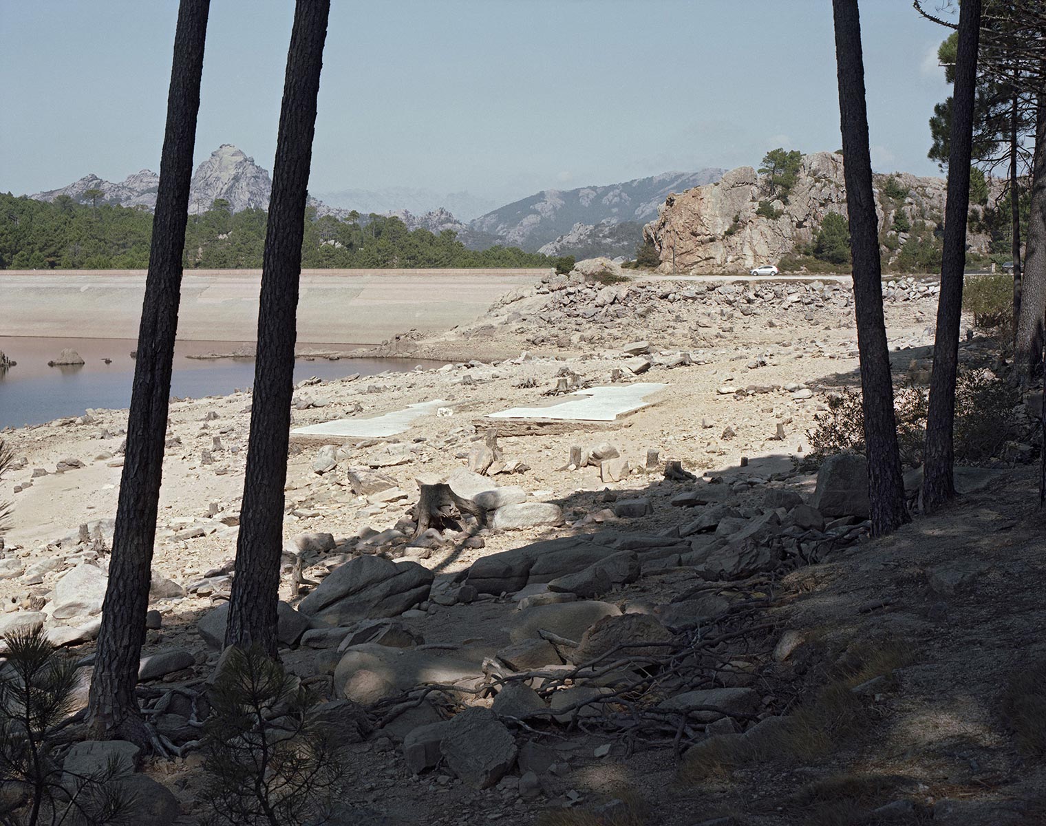 Barrage de l'Ospedale, Corse - reconduction - octobre 2011