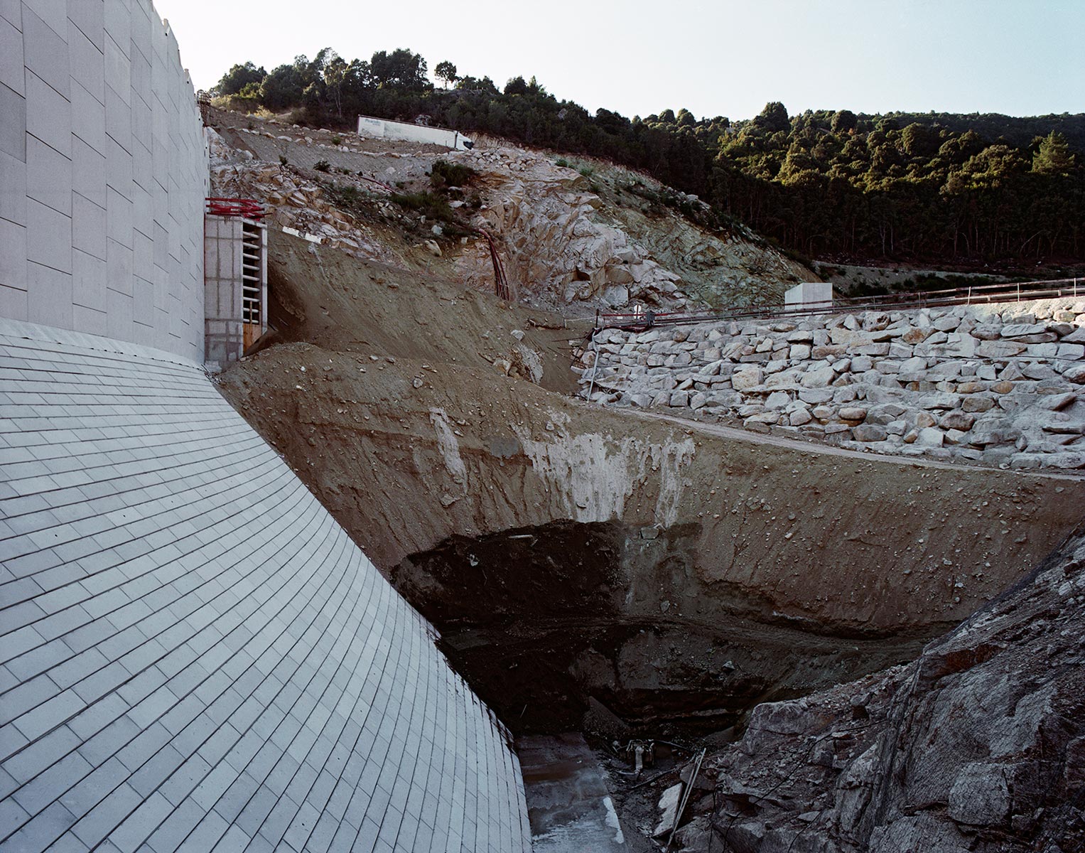 L'Eau barrée du Rizzanese, Corse, côté amont - 2011
