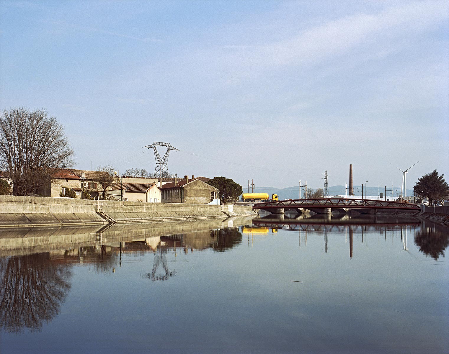 Pont sur l'Ouvèze au Pouzin - 2012