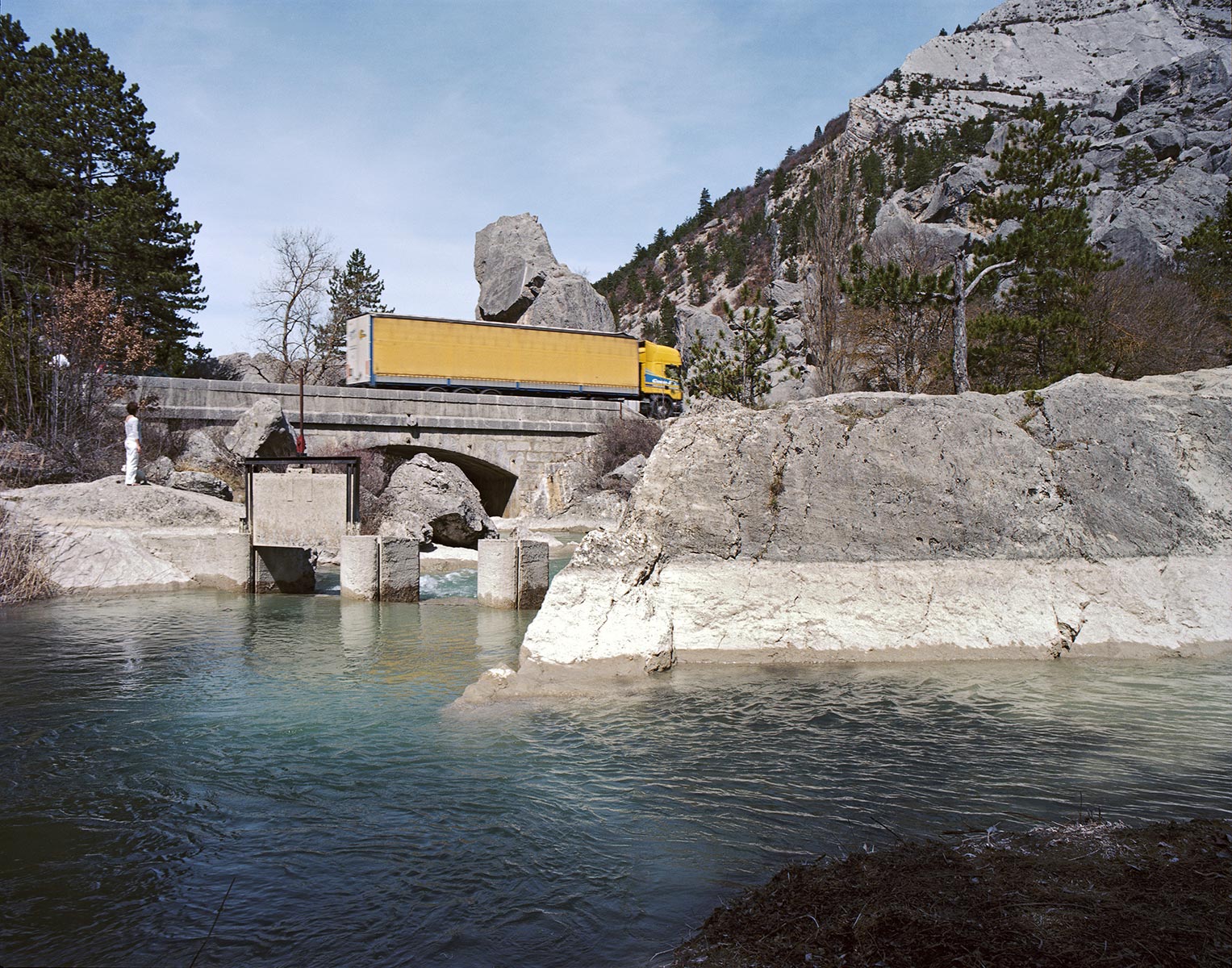 Pont sur la Drôme au Saut de la Drôme - 2011
