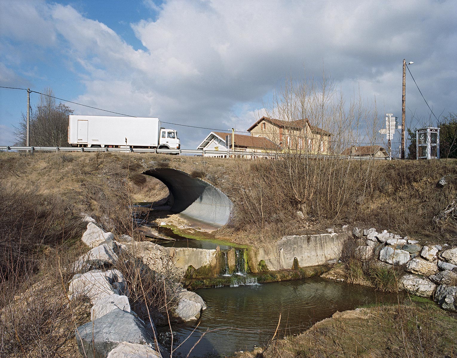 Pont sur la Limone à Cabaret-Neuf Drôme - 2012