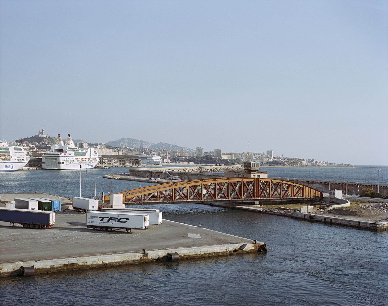 Port de Marseille, pont tournant - 2011