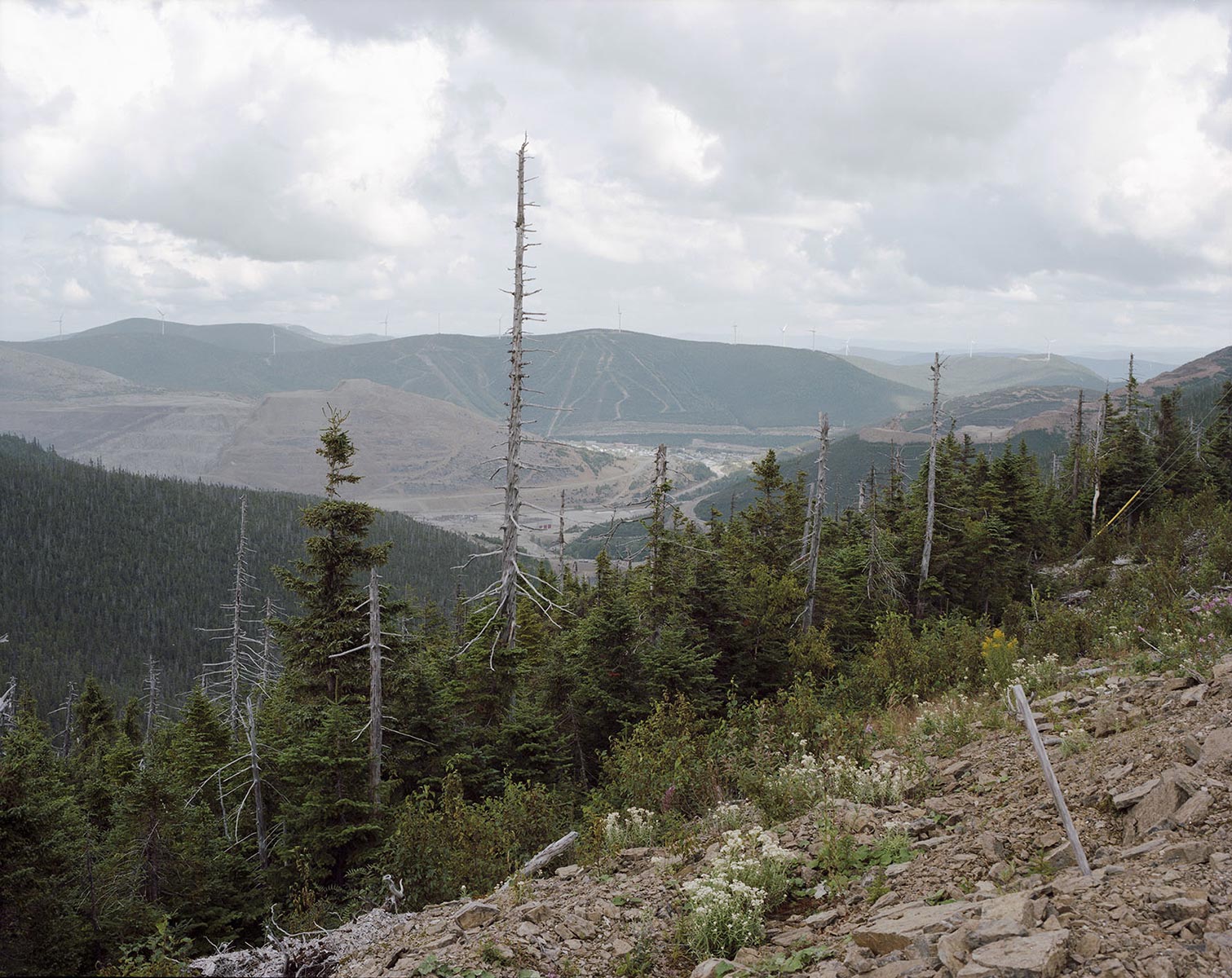 Murdochville, Mine de cuivre abandonnée - 2012