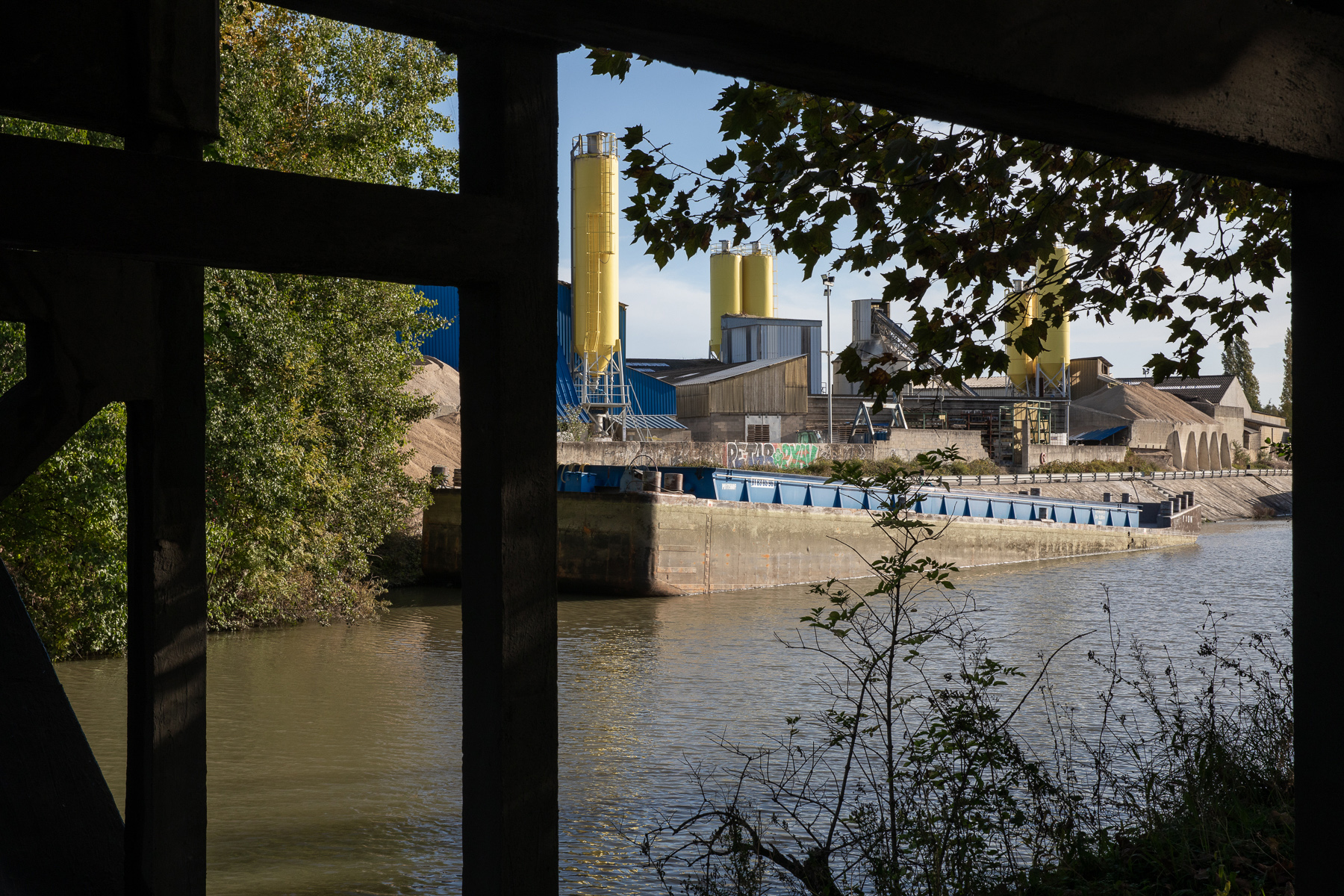 Depuis le Pont sur la Darse sud, Bonneuil-sur-Marne - 16/10/24