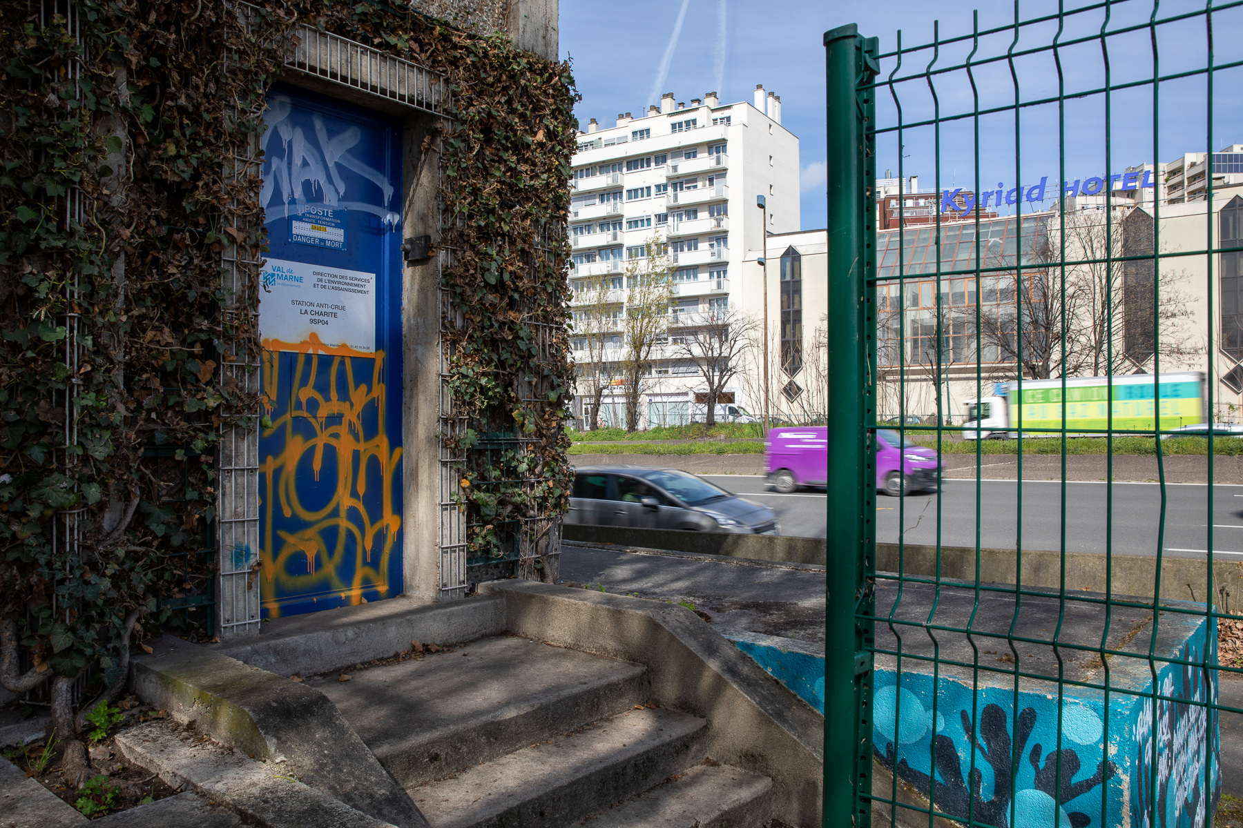 Station anti-crue Chemin de halage vers Pont Charenton - 25/03/2024