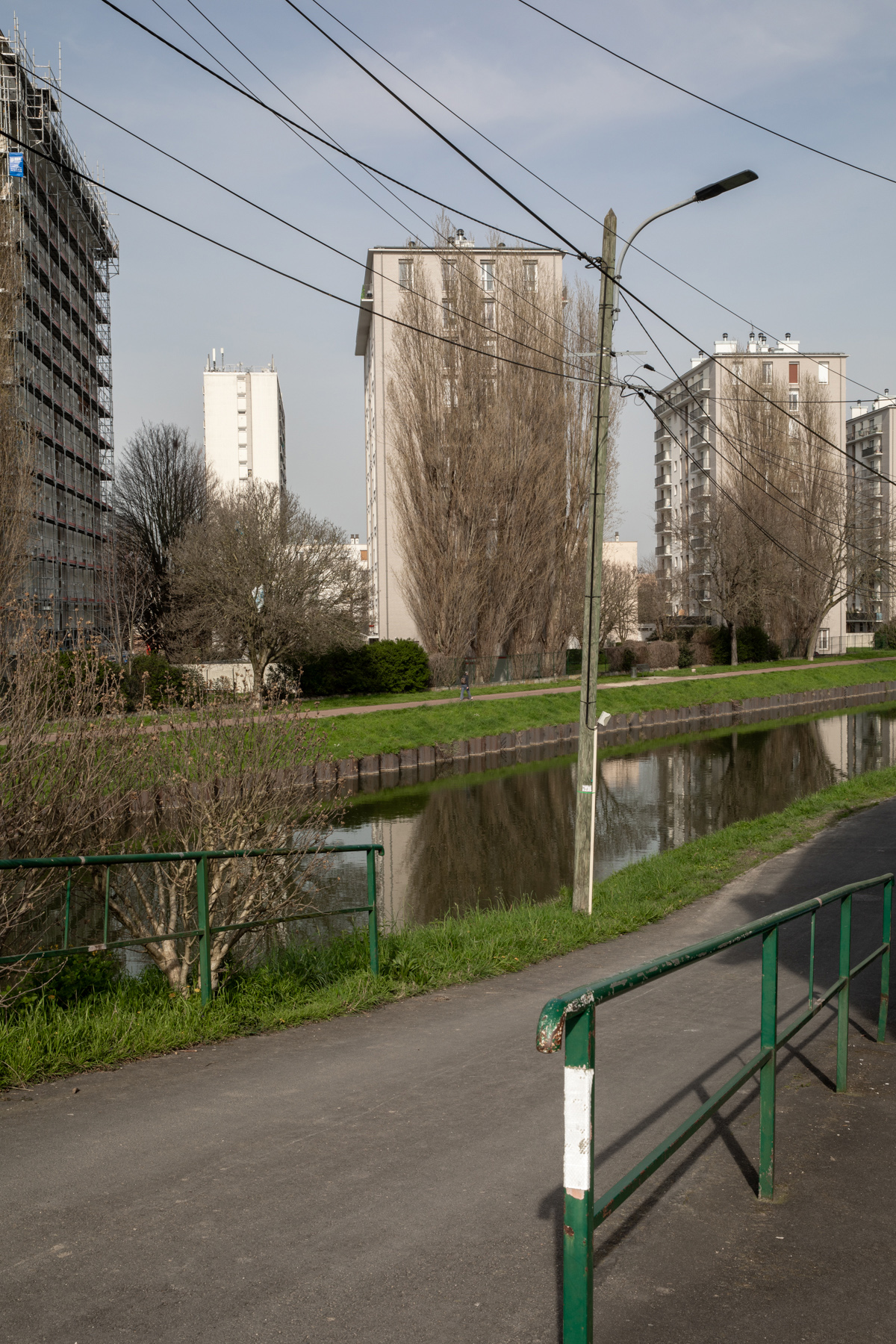 Gournay-sur-Marne, Quai de l'Yser-Canal de Chelles - 21/03/2024
