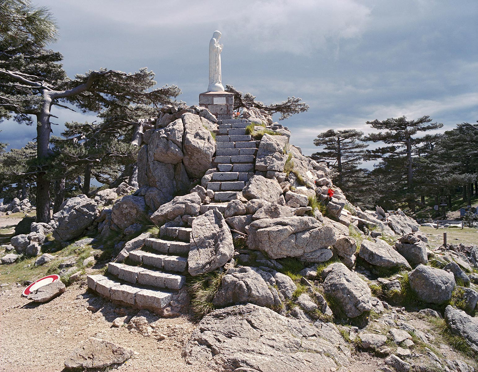 Tel quel, Statue de la Vierge, Col de Bavella, Corse - 2011