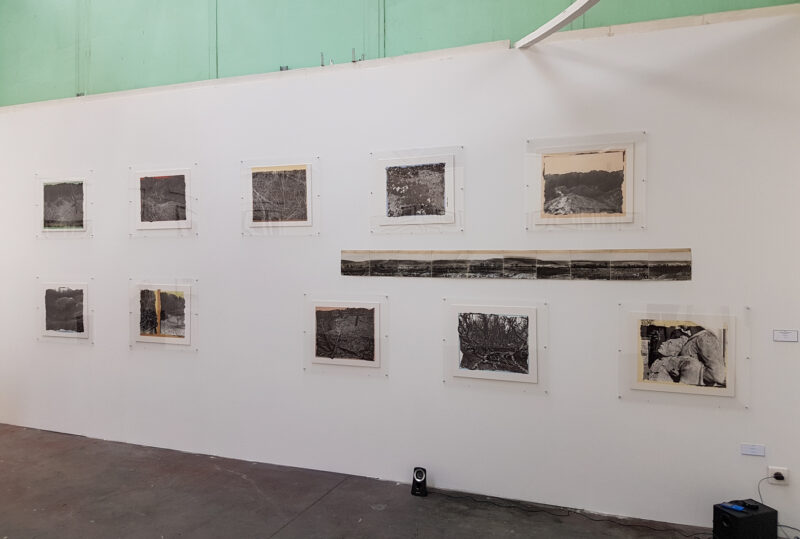 VOIS-LÁ dans l'exposition de Vincent Cordebard - Entrepôt Tisza - Chaumont - 2018