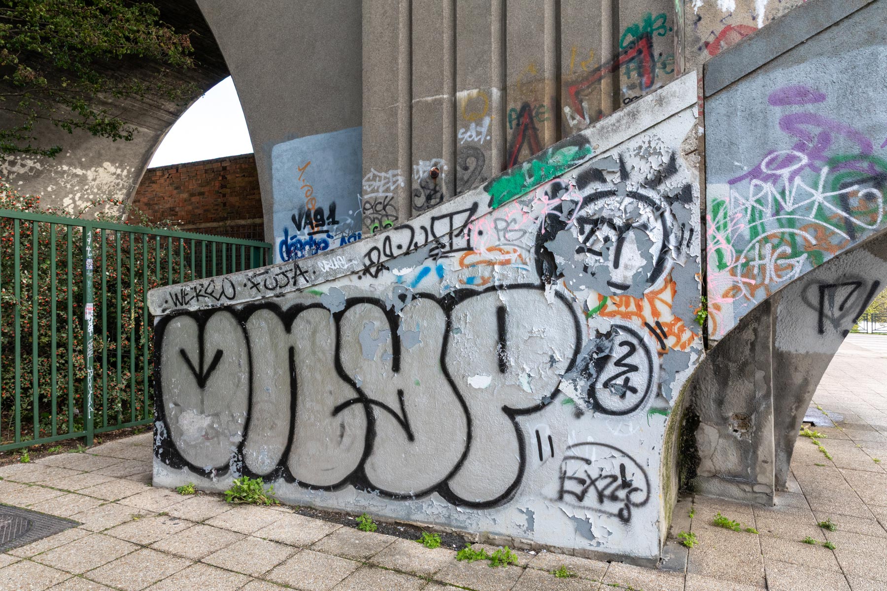 Pont ferroviaire de Neuilly côté Bry-sur-Marne - 24/10/2025
