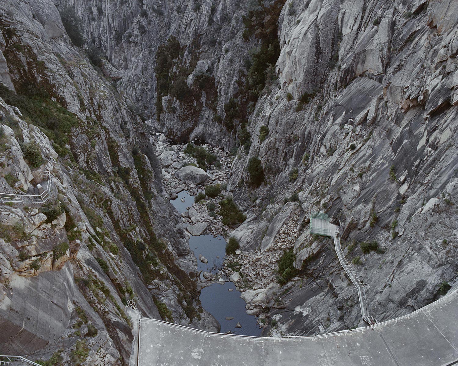 Barrage de Tolla sur lePrunelli, Corse - 2011